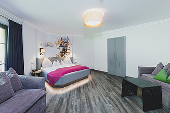 HOTEL DIE SONNE Zimmer im Juni 2025 © Stefanie Oberhauser